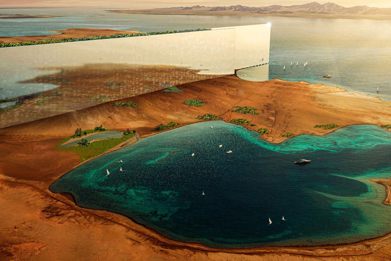 170-kilometer long Saudi Arabia futuristic megacity: The Line