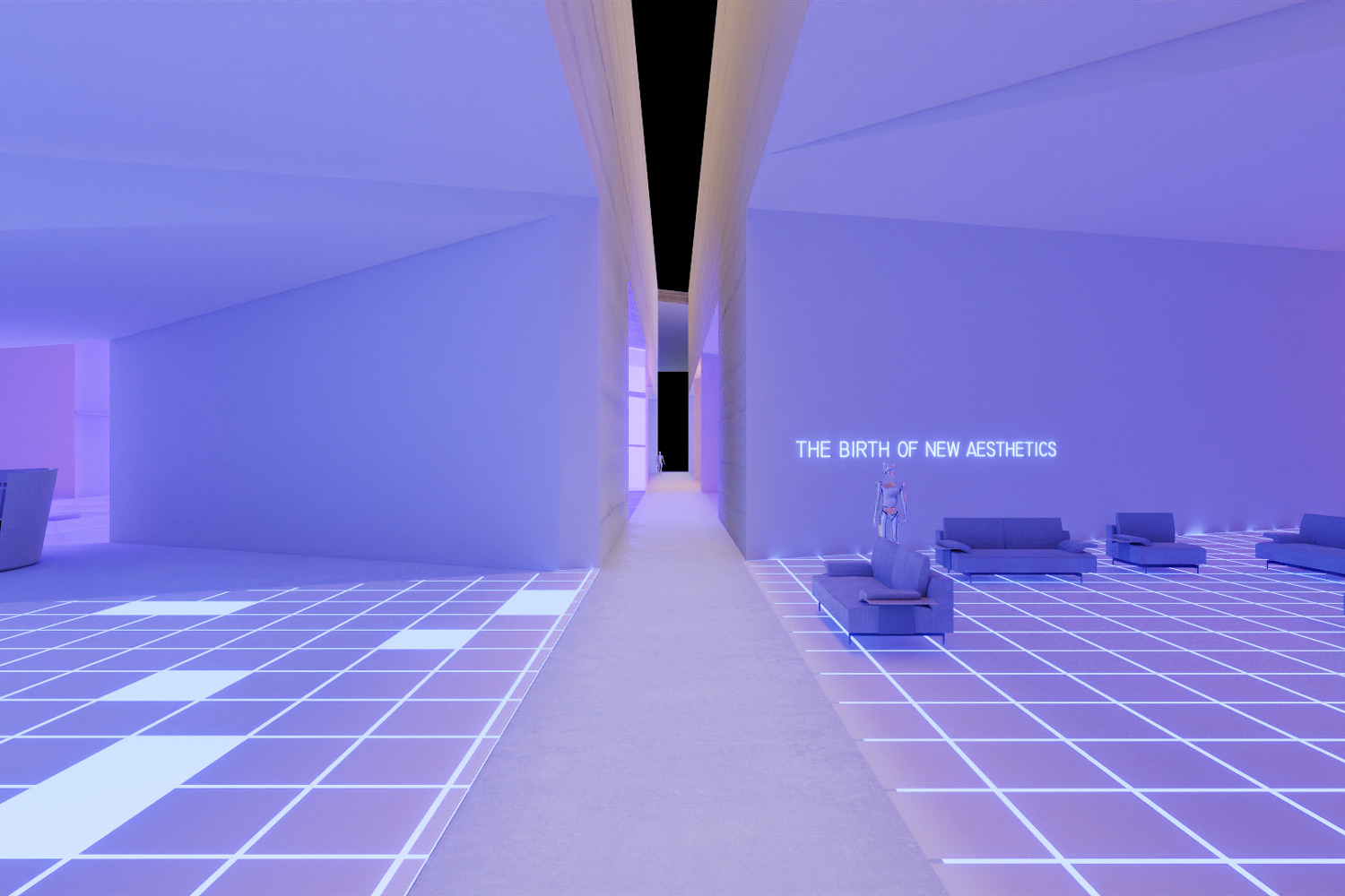 Salon Alper Derinbogaz's MUKO, a metaverse spatial platform for predicting future of Koleksiyon Furniture