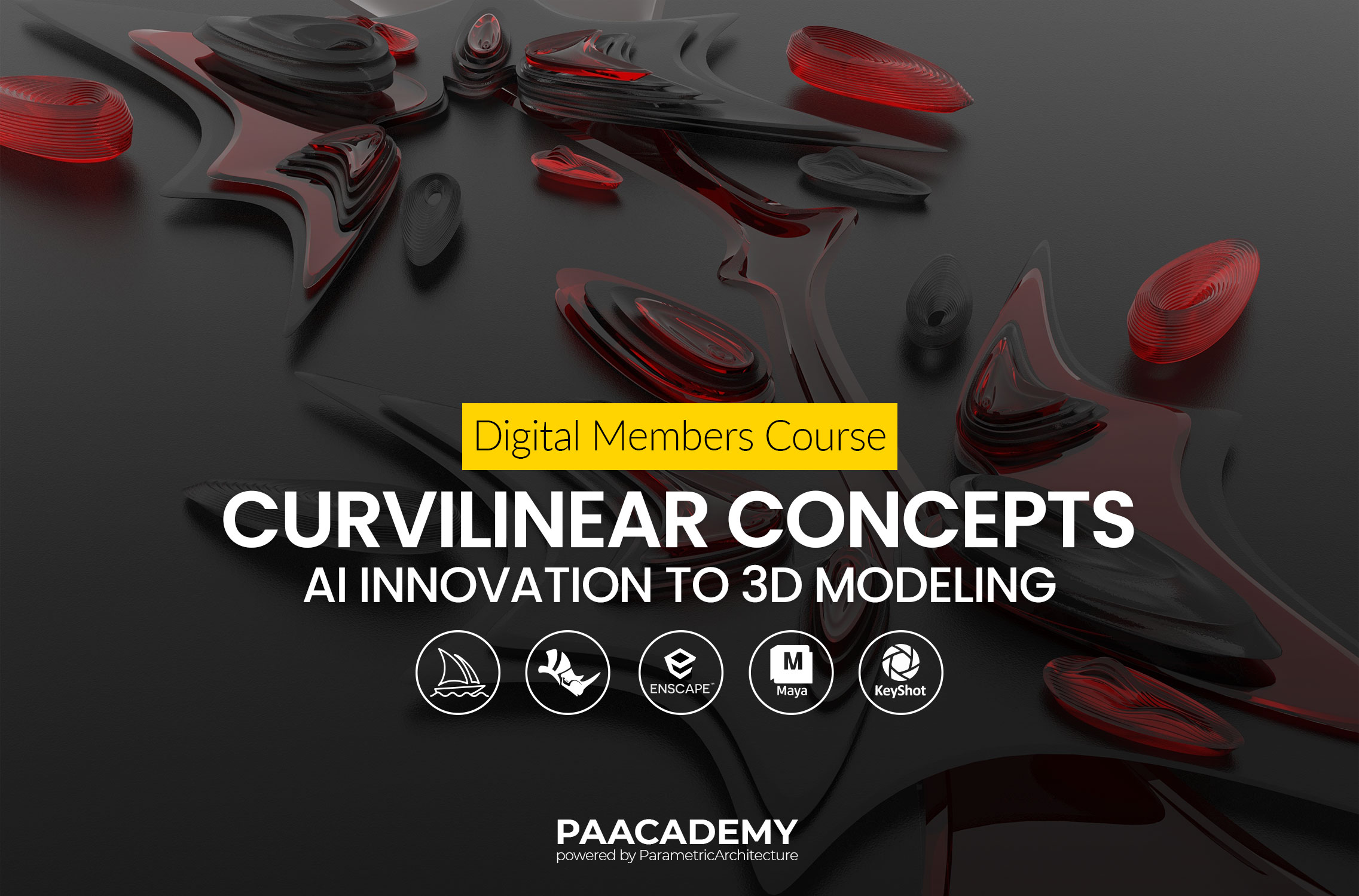 Curvilinear Concepts: AI Innovation to 3D Modeling - Studio Prabhat Arora